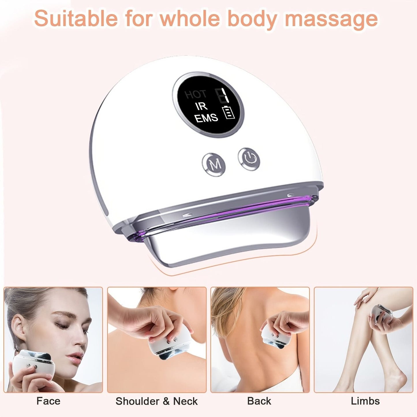 Electric Gua Sha Massager – Facial Sculpting Tool